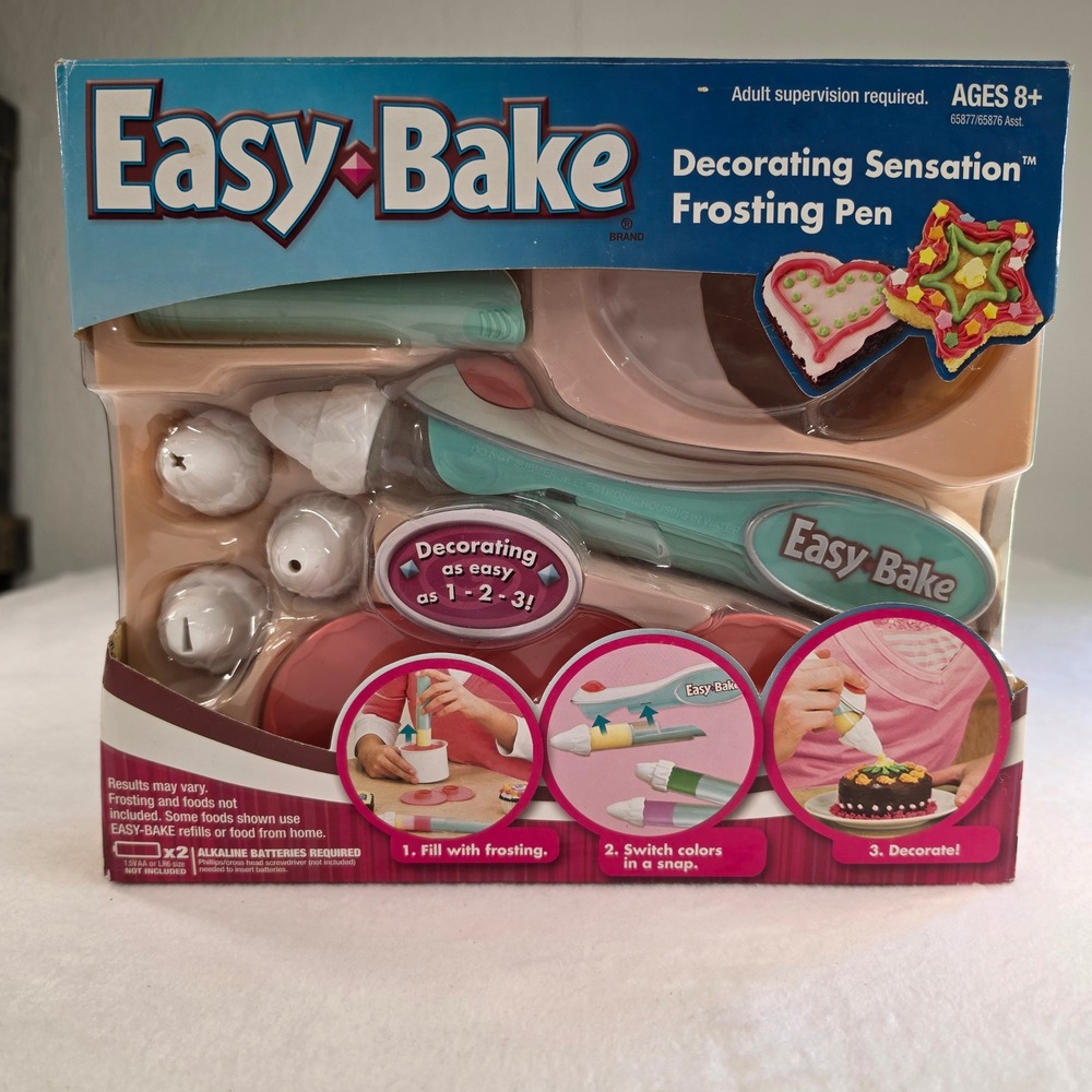 Easy-Bake Decorating Sensation Frosting Pen Hasbro 65877 Electronic Toy New‎